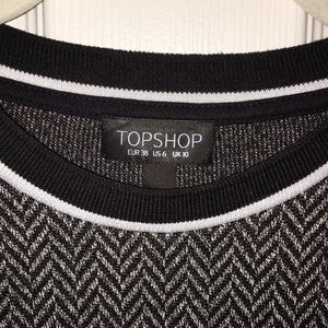 Topshop Dresses - TopShop Bodycon Black and White Dress Topshop Dresses - TopShop Bodycon Black and White Dress